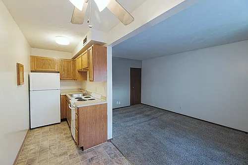 Floor plan 1 Bed, 1 Bath A Updated