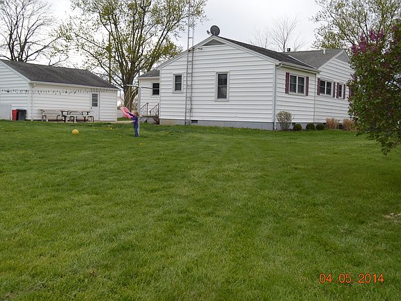 View of back of the house