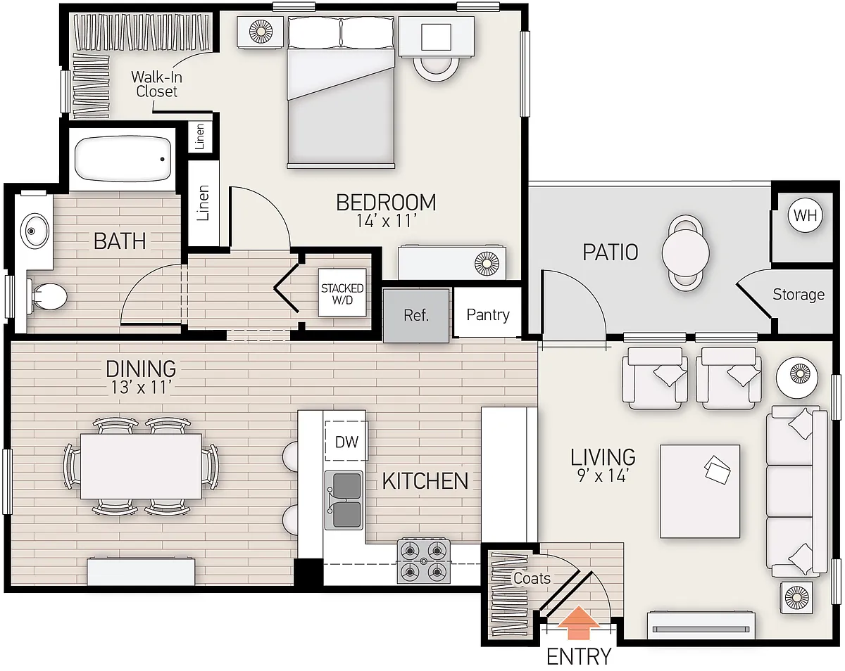 Floor plan Plan B