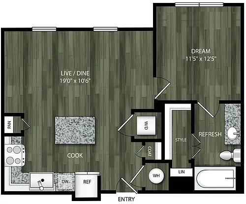 Floor plan A1 - Alt