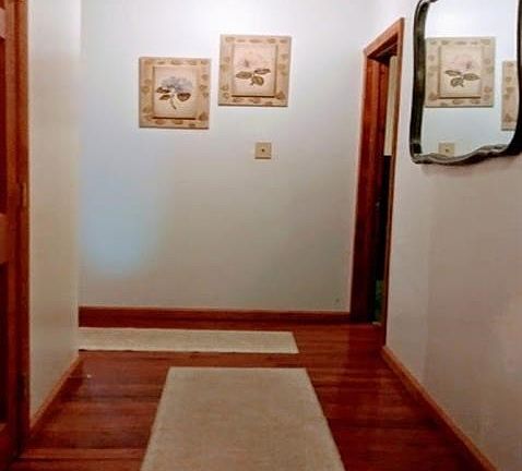 Hallway leading to the Master Bedroom.