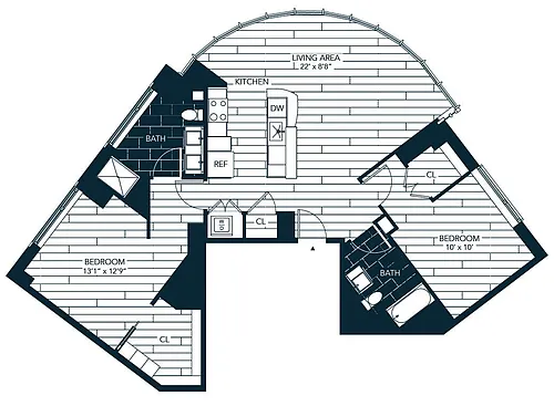 Floor plan Penthouse 9