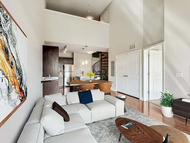 Open Concept Living Room with Loft Options Available