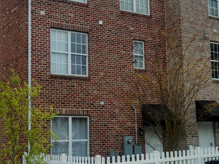 Fenced Residential Entrance