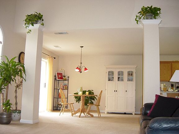 View from Living Room to Dining Area