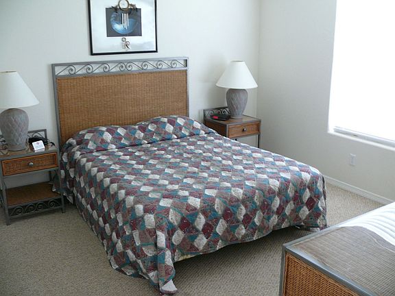 Master bedroom has a full bath 