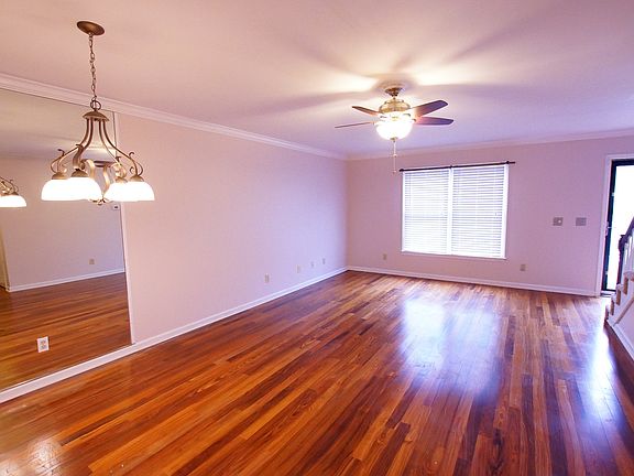 Beautiful hardwood floors in