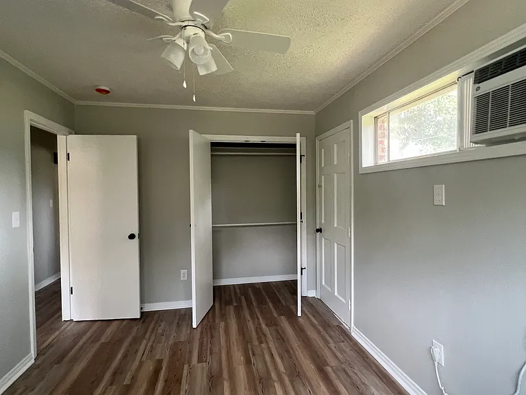 Master Bedroom with 
Door to Backyard on Right