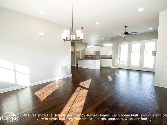 The Holly Great Room, Dining Area, and Kitchen