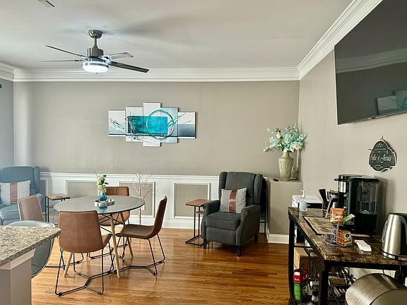 Shared lounge area