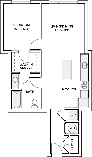 Floor plan A08