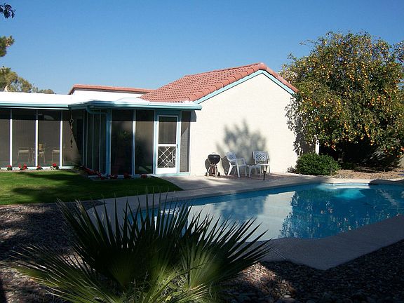 POOL/BACKYARD VIEW TO SCREENED IN PATIO