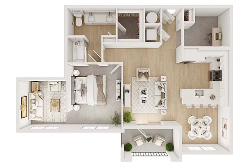 Floor plan A7D
