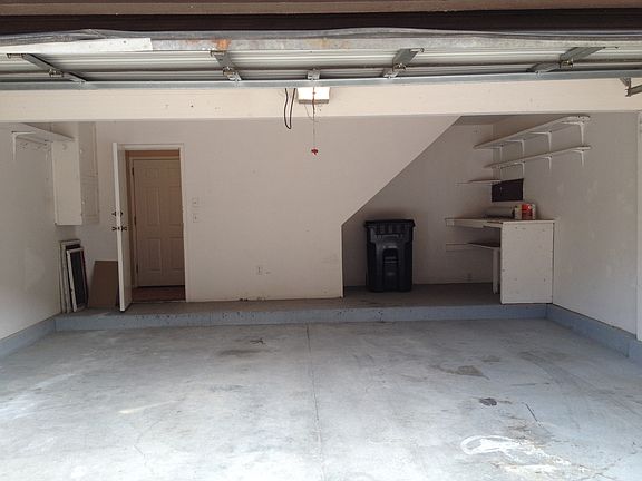 Private entrance from garage