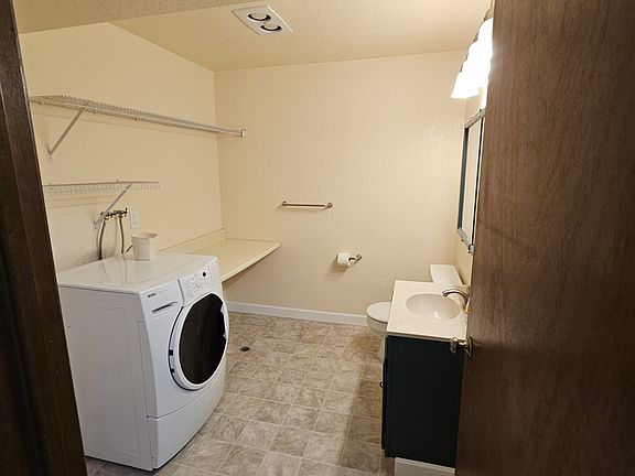 Unit A Laundry and bath