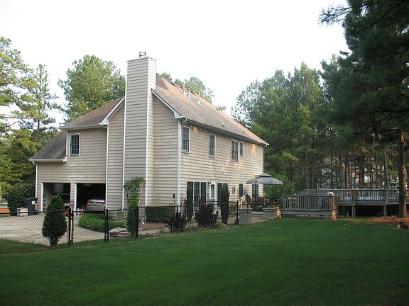 Backyard (fenced in)