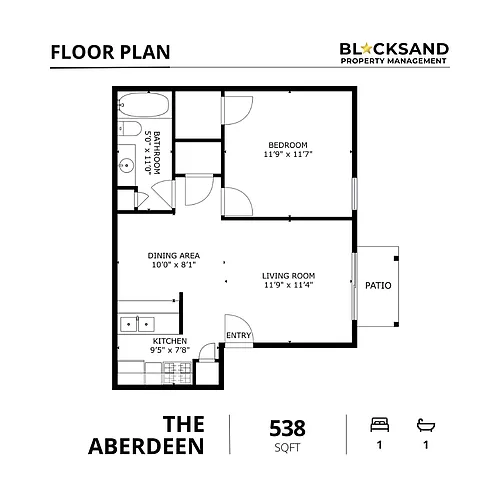Floor plan The Aberdeen