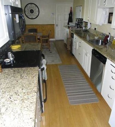 Upstairs upgraded Kitchen