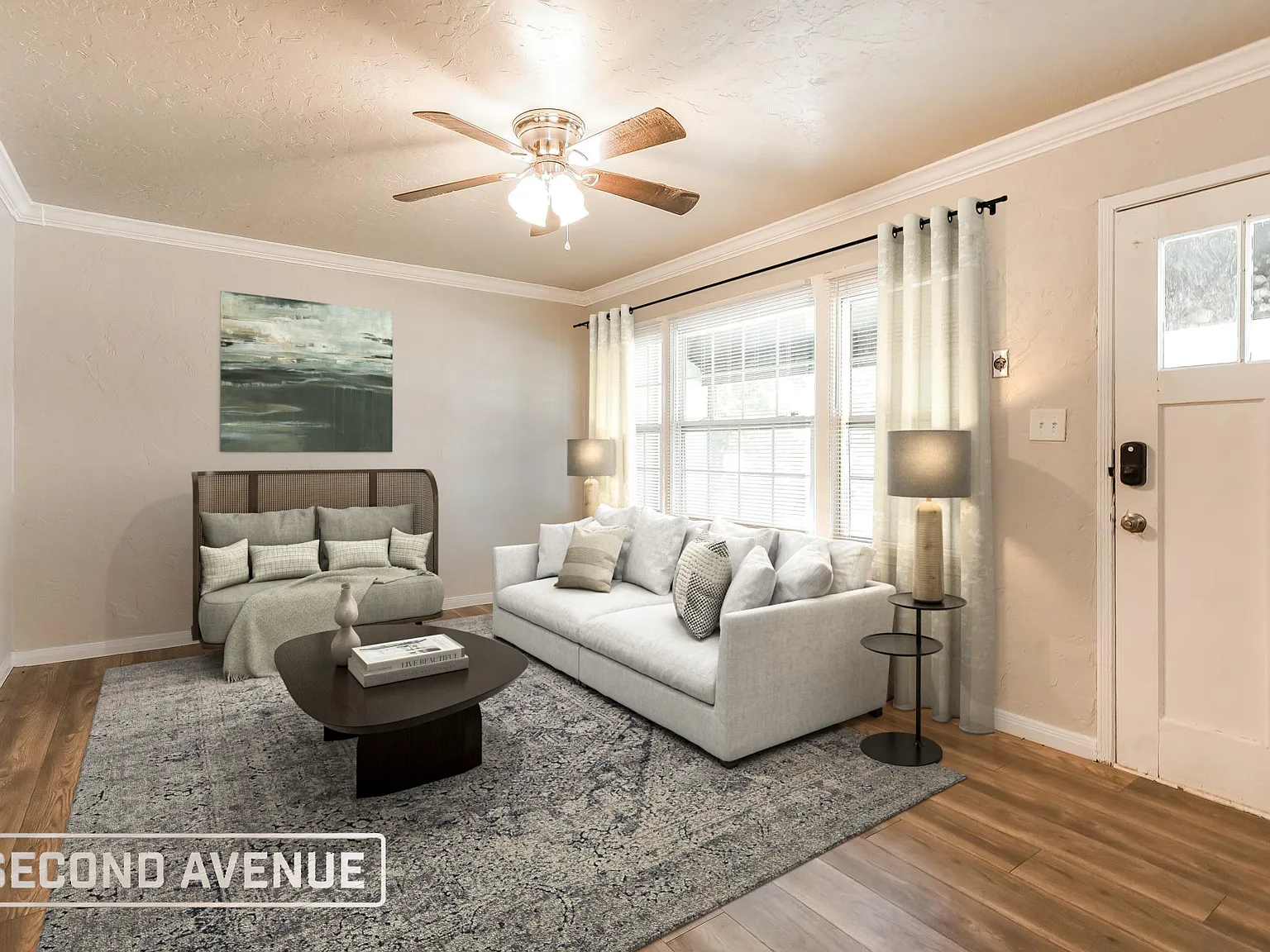 3 bed, 1.0 bath, 1044 sqft, $999 — Photo 2