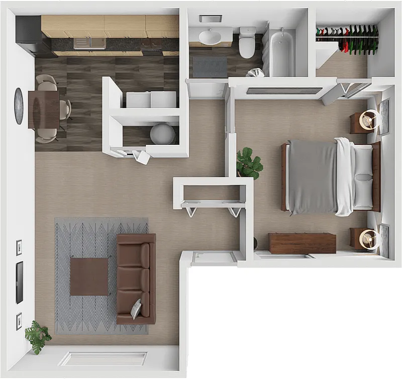 Floor plan THE CARLISLE
