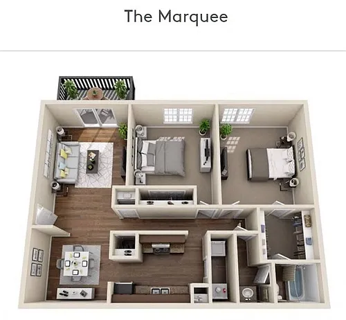 Floor plan The Marquee Classic
