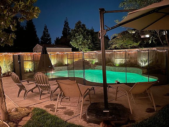 Backyard pool
