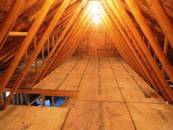 Loft Storage above the Workshop