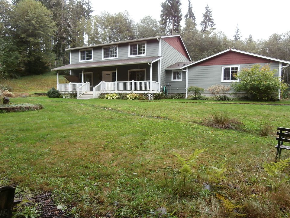 Landscaped Acre around house.
