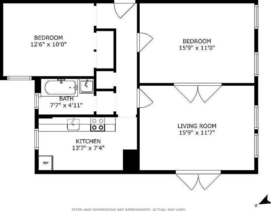 2nd image of 303 W 122nd St #61