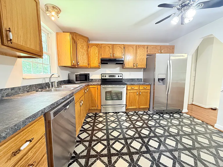 Stainless steel appliances and c-fan