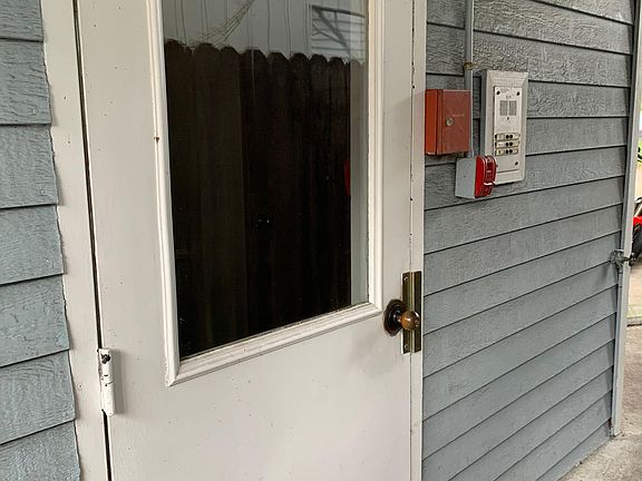 Secured keypad front entrance