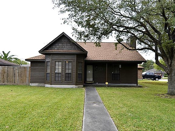 A closer look at the front of the home.