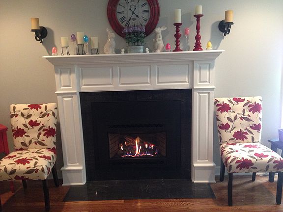 Custom fireplace