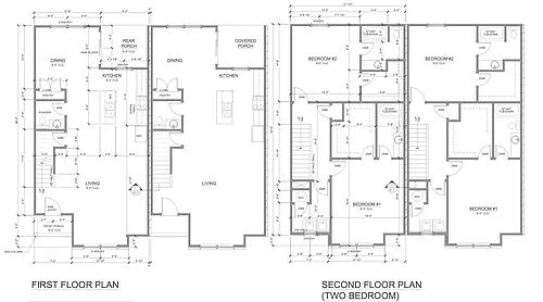 Floor plan Brand New 1700 Square Foot 2BR