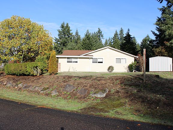 Side view from street