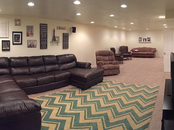 Downstairs family room