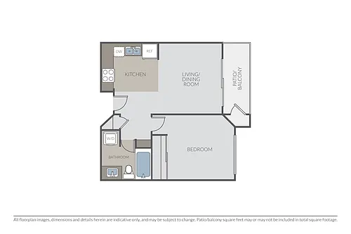 Floor plan The Bordeaux
