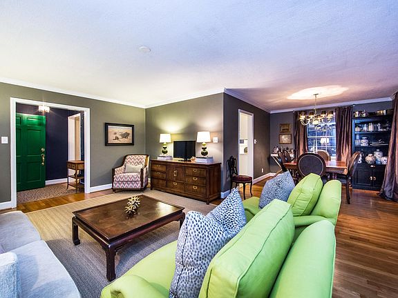 Living Room and Dining Room