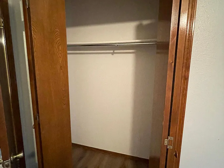 Large closets in all bedrooms