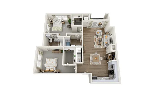 Floor plan The Cherry Blossom