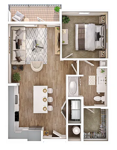 Floor plan A1
