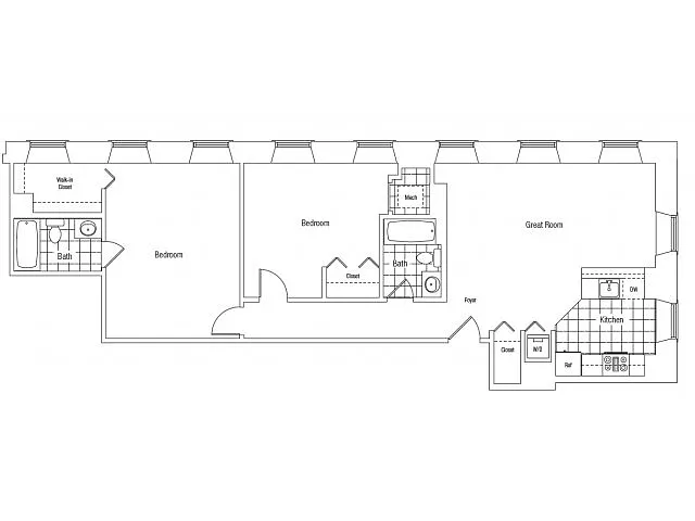 Floor plan The Monahan
