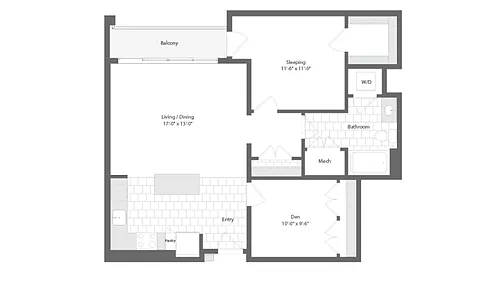 Floor plan Accokeek Den