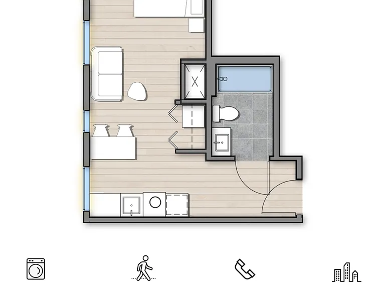 Fifty-Two Apartments — Photo 46
