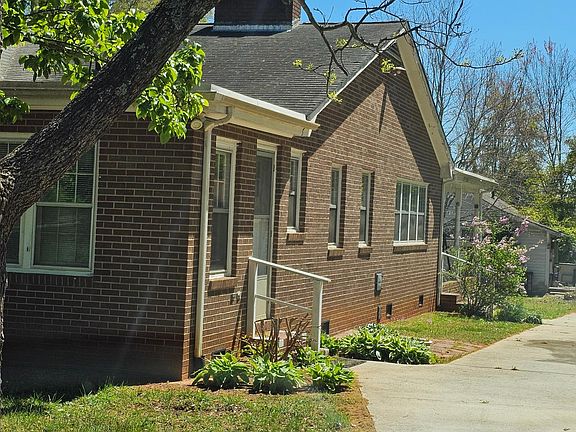 Rear entrance to kitchen