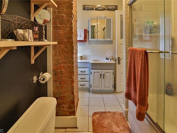Bathroom with new vanity (not shown here)