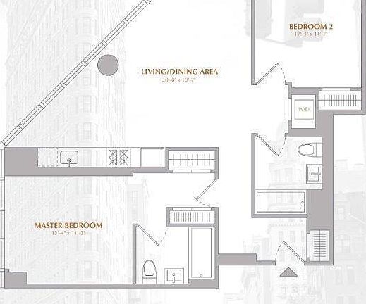2nd image of 160 Madison Ave APT 14B