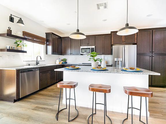 Kitchen with spacious island