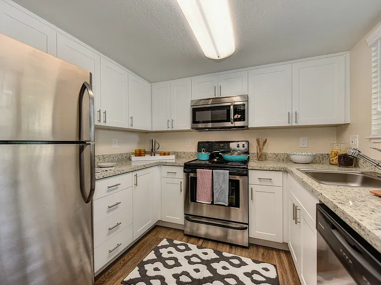 Kitchen with Stainless Steel Appliances