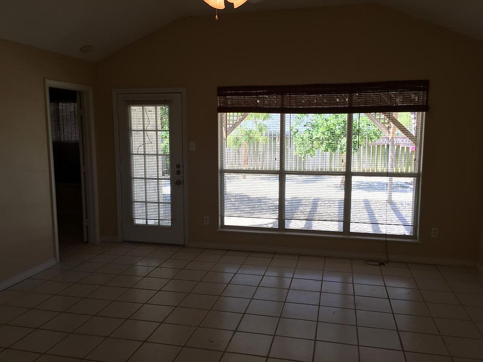 looking out to the backyard